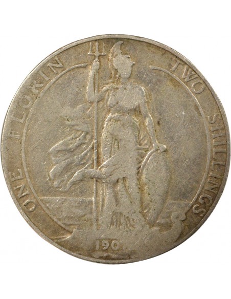 Empereur des Indes 1 florin Argent 1907