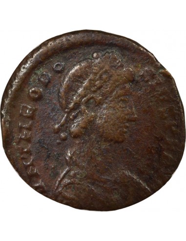 Rome Empire Virtus Nummus Bronze 383-388 Nicomédie