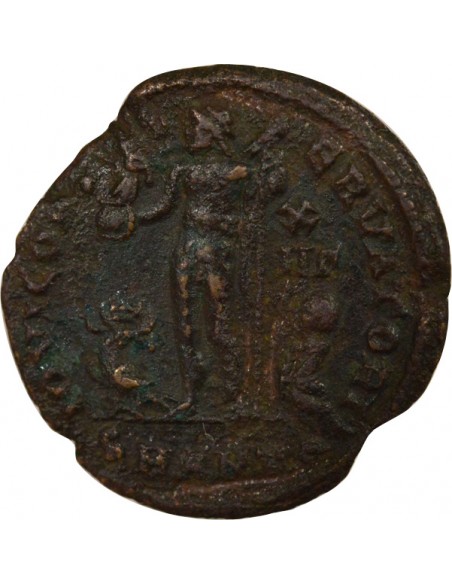 Rome Empire Licinius II Jupiter Nummus Bronze 321-323 Antioche
