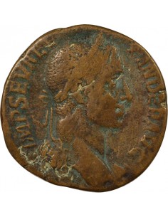 Rome Empire Alexandre Sévère Victoria Sesterce Laiton 230 R Rome 2