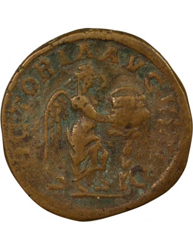 Rome Empire Alexandre Sévère Victoria Sesterce Laiton 230 R Rome