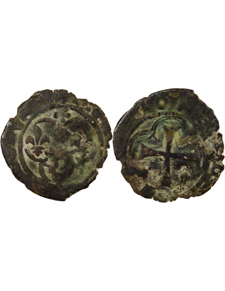 François Ier Double Tournois Billon 1515-1547 Grenoble