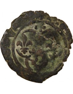 François Ier Double Tournois Billon 1515-1547 Grenoble 2