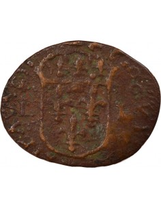 François Ier Double Tournois Billon 1515-1547 Grenoble 2