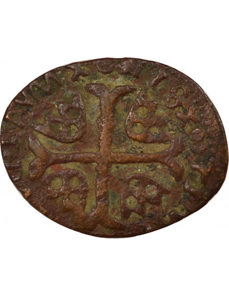 François Ier Double Tournois Billon 1515-1547 Grenoble