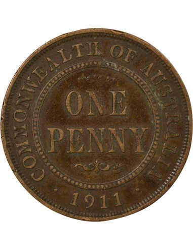 Empereur des Indes 1 penny Bronze 1911 Londres