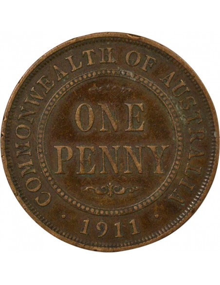 Empereur des Indes 1 penny Bronze 1911 Londres