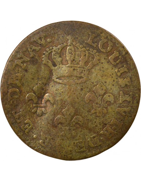 Guyane Française Louis XVI 2 sous Billon 1789 A Paris