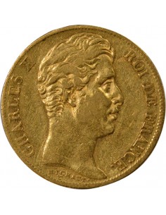 Charles X 5 Feuilles 20 Francs Or 1830 A Paris 2