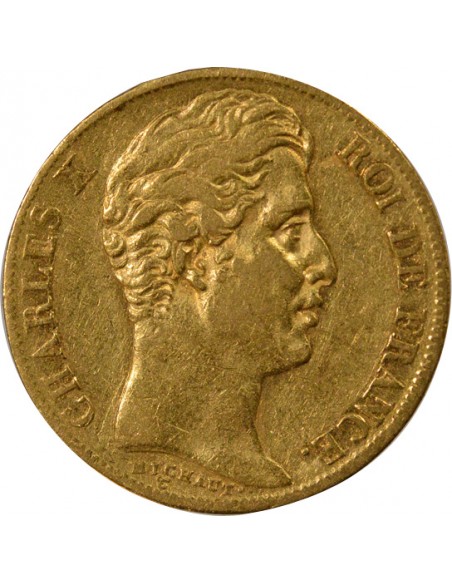 Charles X 5 Feuilles 20 Francs Or 1830 A Paris