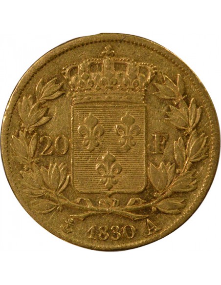 Charles X 5 Feuilles 20 Francs Or 1830 A Paris