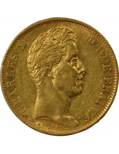 Charles X 40 Francs Or 1830 A Paris 2