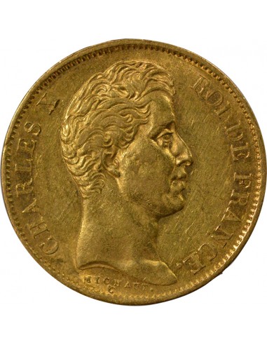 Charles X 40 Francs Or 1830 A Paris