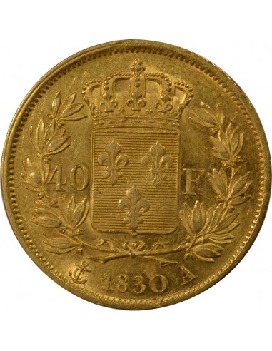 Charles X 40 Francs Or 1830 A Paris