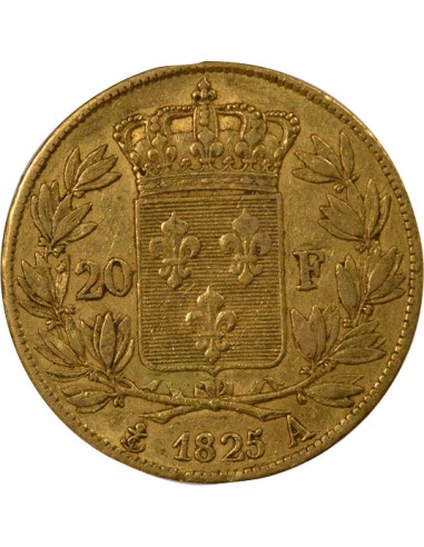 Charles X 4 1/2 Feuilles 20 Francs Or 1825 A Paris
