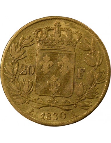 Charles X 4 1/2 Feuilles 20 Francs Or 1830 A Paris