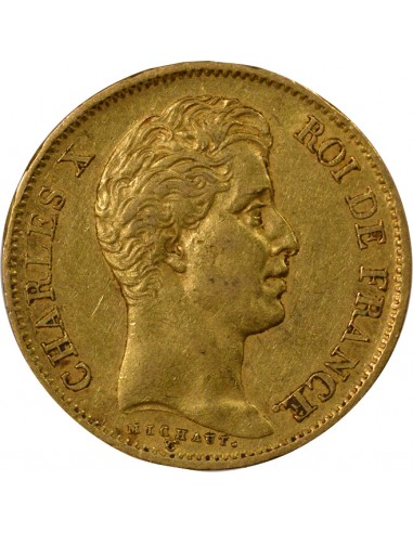 Charles X 40 Francs Or 1830 A Paris