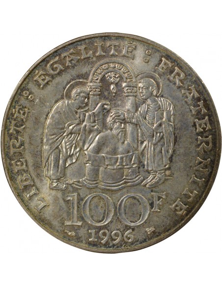 Clovis 100 francs Argent 1996