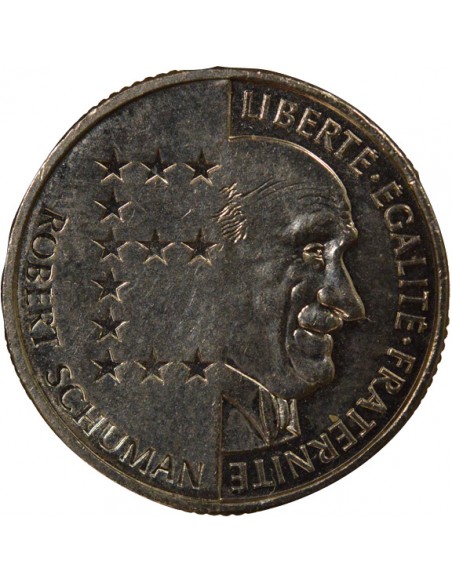 Schuman 10 Francs Nickel 1986 Pessac