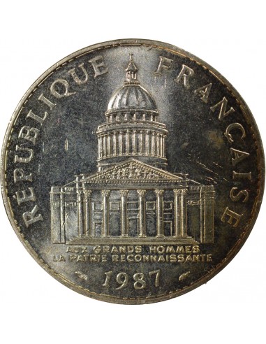 Panthéon 100 Francs Argent 1987 Pessac