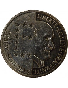 Schuman 10 Francs Nickel 1986 Pessac 2