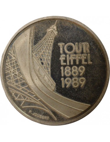 Tour Eiffel 5 francs Argent 1989 Pessac
