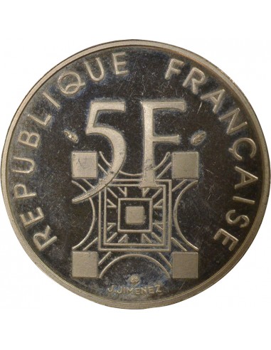 Tour Eiffel 5 francs Argent 1989 Pessac