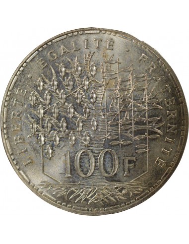 Panthéon 100 Francs Argent 1989 Pessac