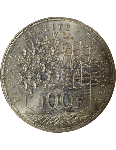 Panthéon 100 Francs Argent 1989 Pessac