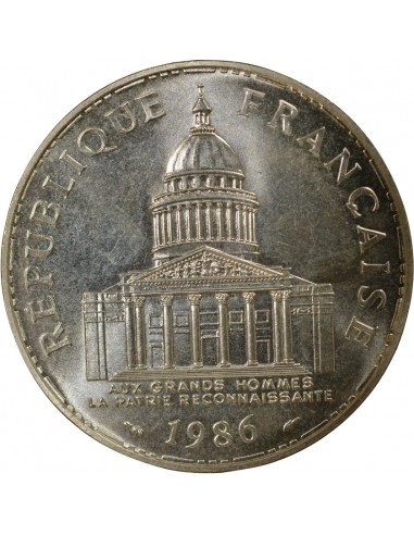 Panthéon 100 Francs Argent 1986 Pessac