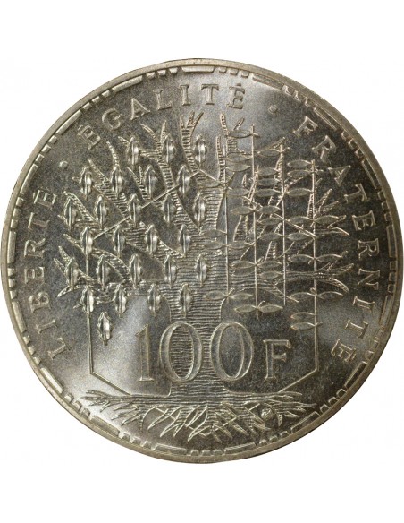 Panthéon 100 Francs Argent 1986 Pessac