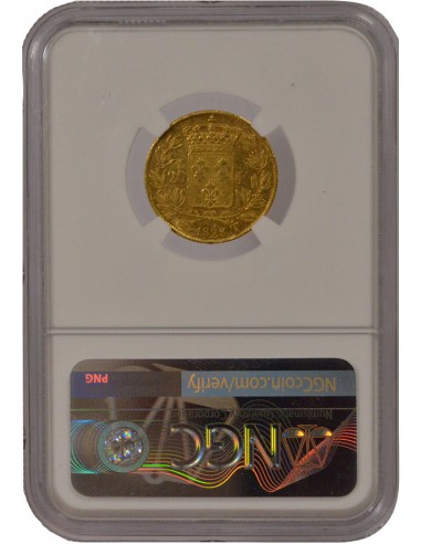 Charles X 4 1/2 Feuilles 20 Francs Or 1828 T Nantes