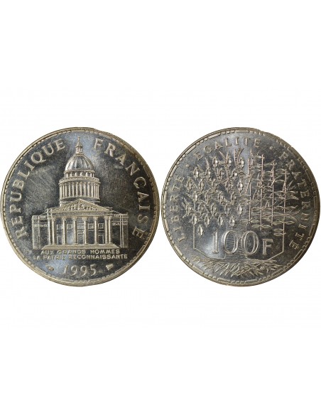 Panthéon 100 Francs Argent 1995 Pessac