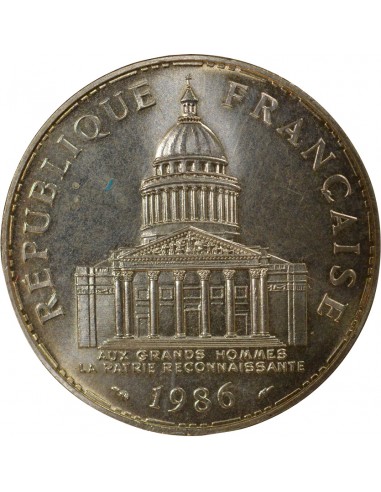 Panthéon 100 Francs Argent 1986 Pessac