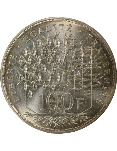 Panthéon 100 Francs Argent 1986 Pessac