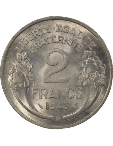 Morlon 2 francs Aluminium 1948 B Beaumont - Le Roger