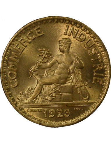 Chambres de Commerce 2 francs Cuivre-Aluminium 1923 A Paris
