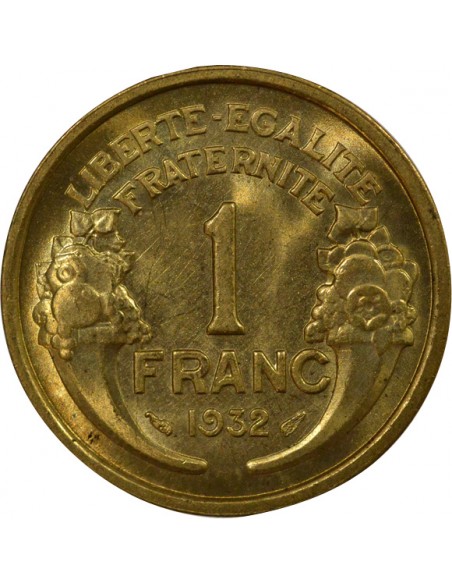 Morlon 1 franc Cuivre-Aluminium 1932 A Paris