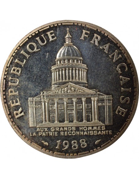 Panthéon 100 Francs Argent 1988 Pessac