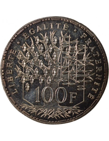 Panthéon 100 Francs Argent 1988 Pessac