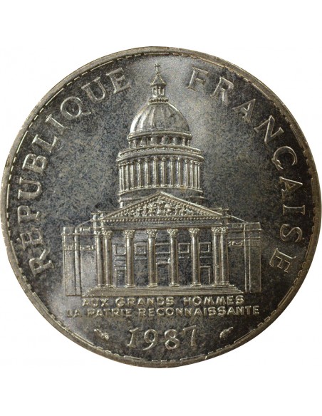 Panthéon 100 Francs Argent 1987 Pessac