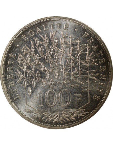 Panthéon 100 Francs Argent 1987 Pessac