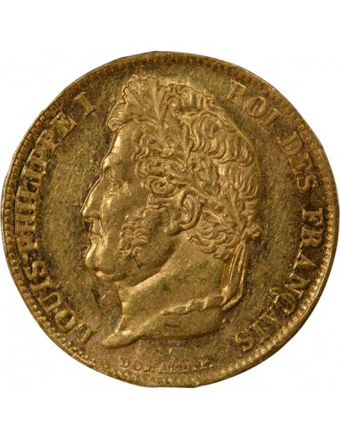 Tête laurée 20 Francs Or 1840 A - Paris