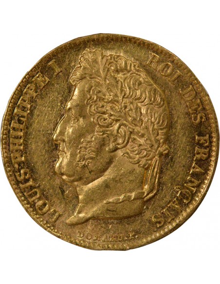 Tête laurée 20 Francs Or 1840 A - Paris