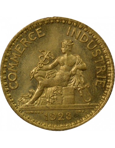 Chambres de Commerce 1 franc Cuivre-Aluminium 1923 A Paris