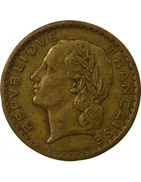 Lavrillier 5 francs Bronze-Alu 1946 C Castelsarrasin