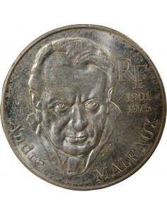 André Malraux Malraux 100 Francs Argent 1997 Pessac 2