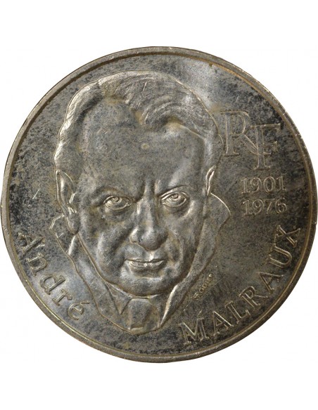 André Malraux Malraux 100 Francs Argent 1997 Pessac