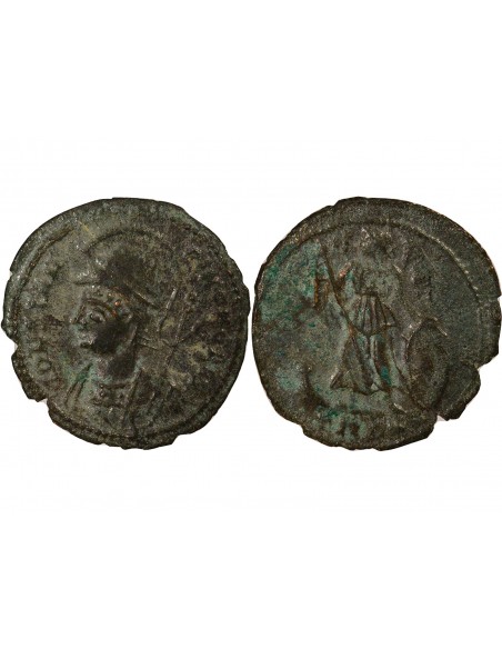 Rome Empire Constantinople Nummus Cuivre 332-333 Trèves