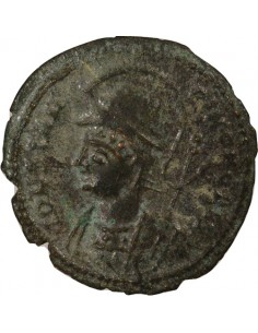 Rome Empire Constantinople Nummus Cuivre 332-333 Trèves 2